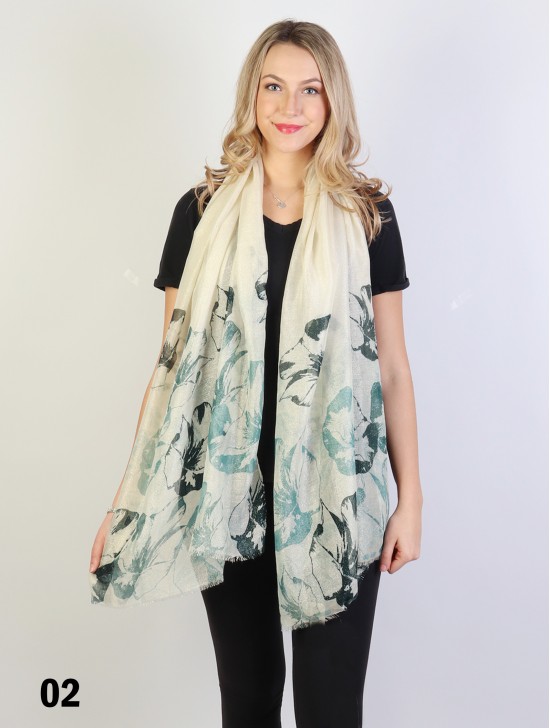 Fashion Floral Design Fashion Scarf